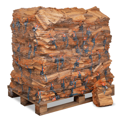 Anzündholz Blue 18 cm 96 x 3 kg Netzinhalt 5 dm³ Scheitlänge 18 cm – Gather Brennholz